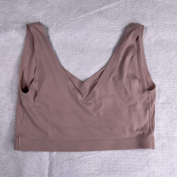 SOMA Enbliss Bralette Wireless Seamless Bra Size Large L Nude *NO PADDING* - Picture 10 of 10